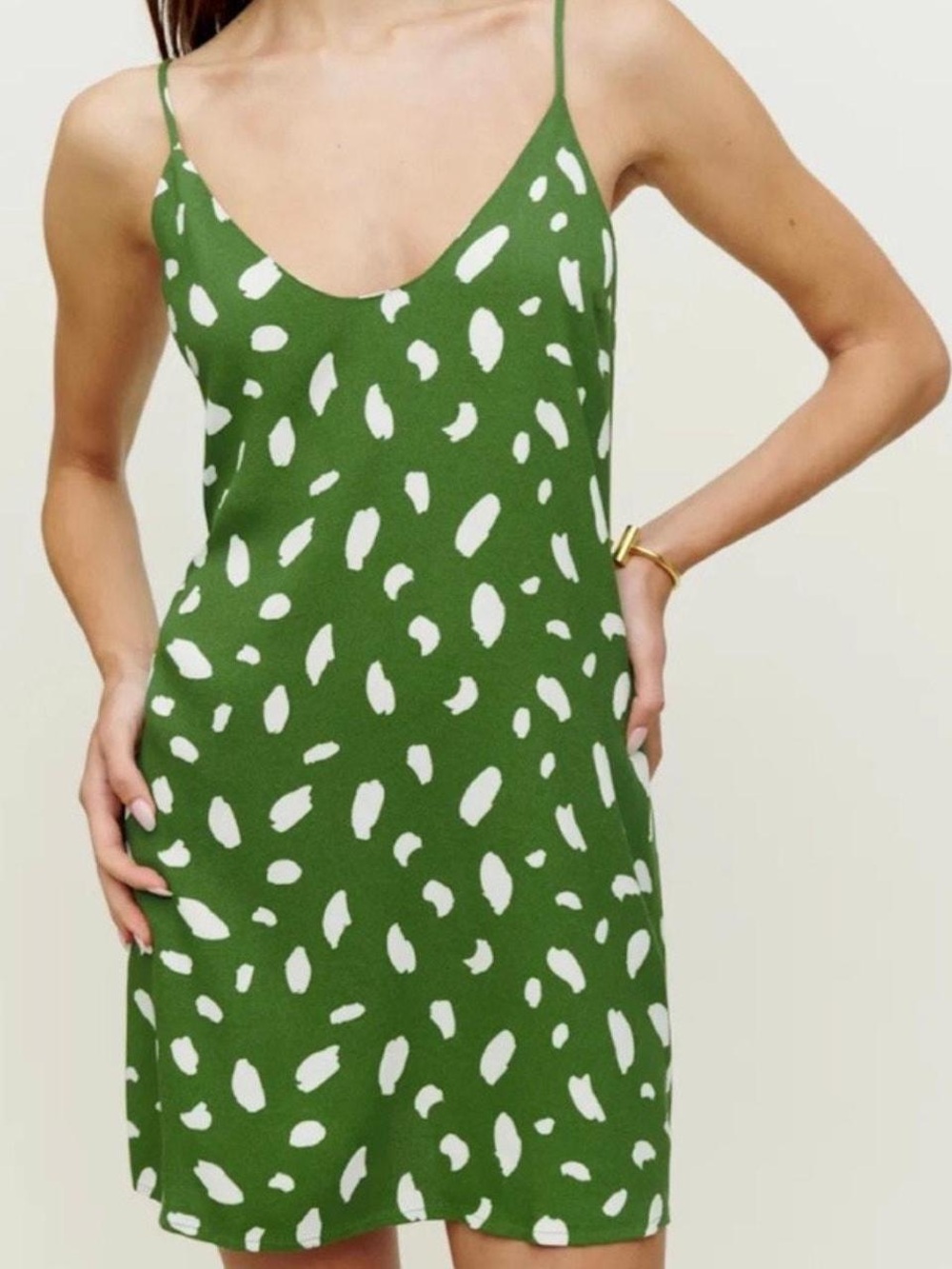 Reformation Scoop neck Ventura Mini Dress
